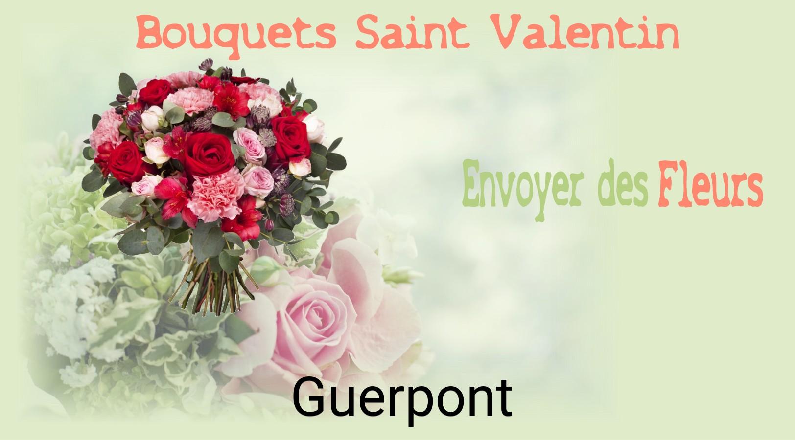 Roses de Saint-Valentin livrées à Guerpont